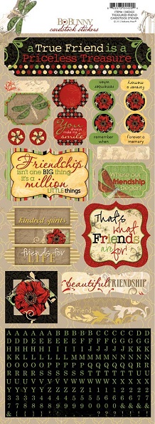 BB-Serenade Treasured Friends Stickers